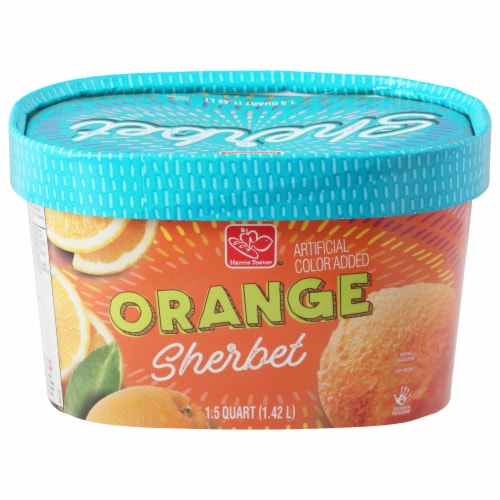 Harris Teeter™ Orange Sherbet Perspective: front