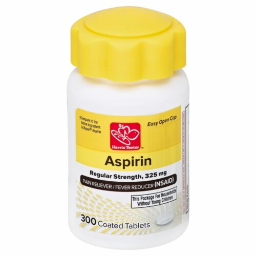 Harris Teeter™ Asprin Coated Tablets 325mg Perspective: front