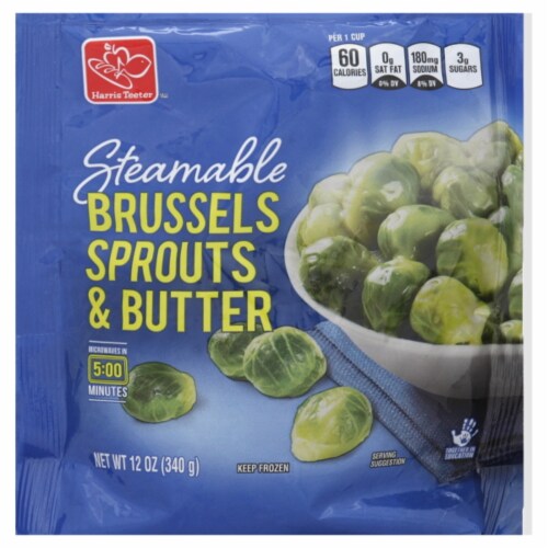 Harris Teeter™ Steamable Brussel Sprouts & Butter, 12 oz Harris Teeter