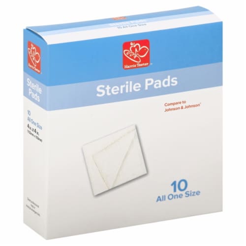 Harris Teeter™ Sterile Pads Perspective: front