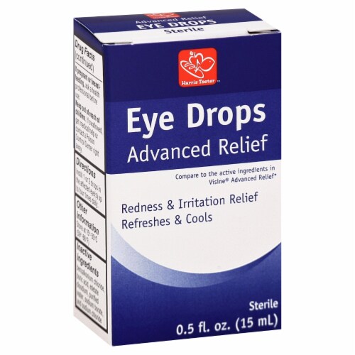 Harris Teeter™ Advanced Relief Eye Drops Perspective: front