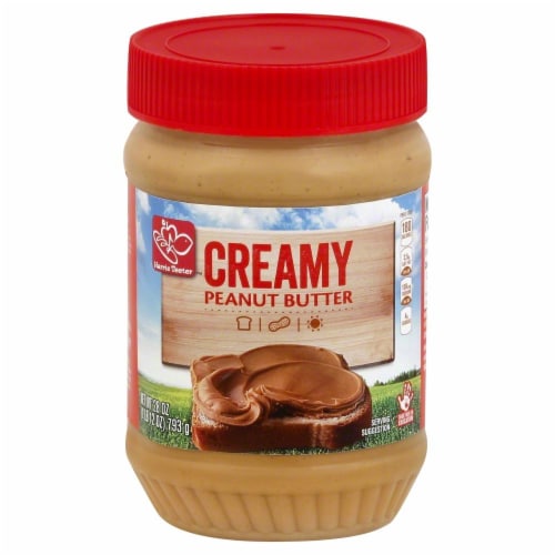 Harris Teeter Creamy Peanut Butter Perspective: front