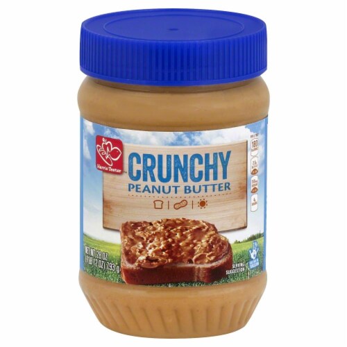 Harris Teeter Crunchy Peanut Butter Perspective: front