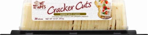 HT Traders™ Pepper Jack Cheese Cracker Cuts Perspective: front