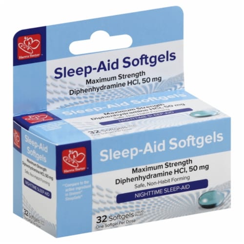 Harris Teeter™ Sleep-Aid Softgels Perspective: front