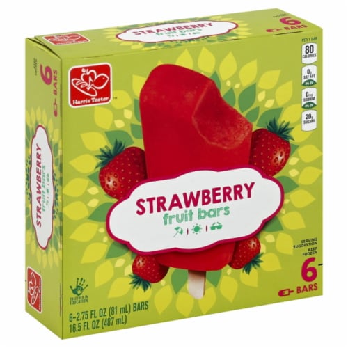 Harris Teeter™ Strawberry Fruit Bars Perspective: front