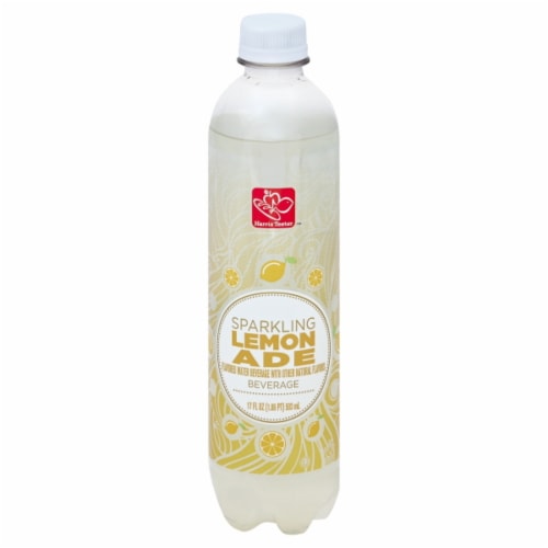 Harris Teeter™ Lemonade Flavored Sparkling Bottled Water Perspective: front