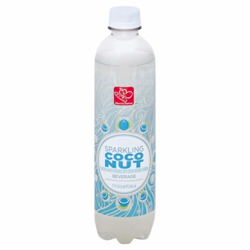 Harris Teeter™ Coconut Flavored Sparkling Bottled Water Perspective: front