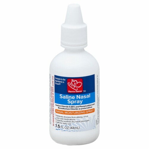 Harris Teeter™ Saline Nasal Moisturizing Spray Perspective: front