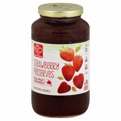 Harris Teeter Strawberry Preserves Perspective: front