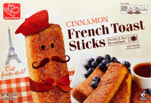 Harris Teeter™ Cinnamon French Toast Sticks Perspective: front