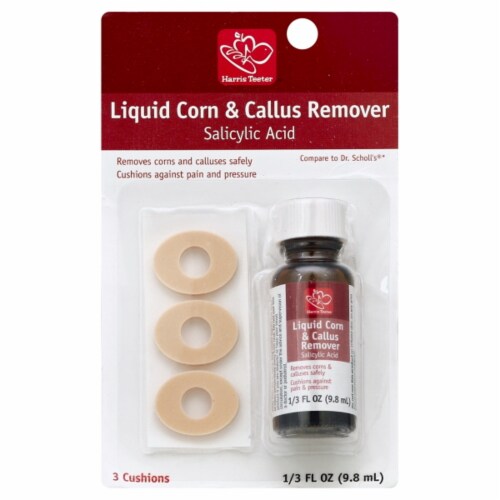 Harris Teeter™ Liquid Corn & Callus Remover with Cushions Perspective: front