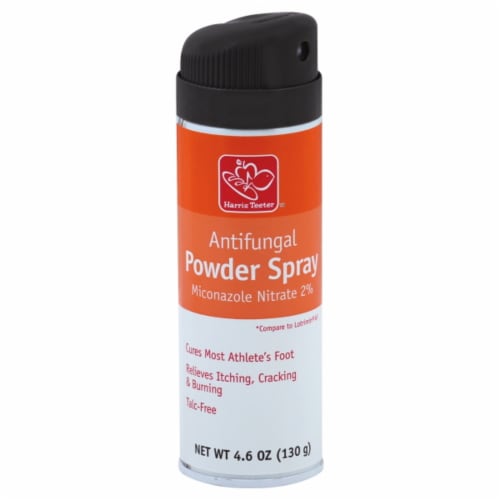 Harris Teeter™ Antifungal Miconazole Nitrate 2% Powder Spray Perspective: front