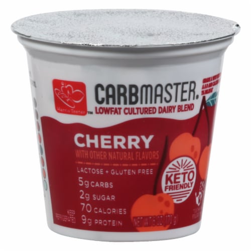 Harris Teeter™ Carbmaster® Cherry Lactose Free Yogurt Perspective: front