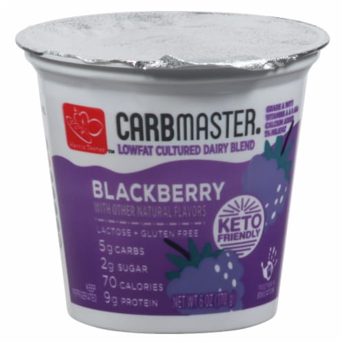 Harris Teeter™ Carbmaster® Blackberry Lactose Free Yogurt Perspective: front