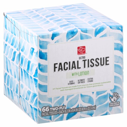 Puffs Plus Lotion Cube Facial Tissues, 4 pk/56 ct - Kroger