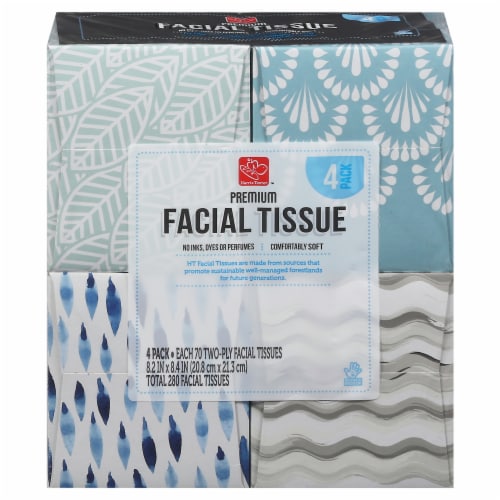 Harris Teeter Premium 2 Ply Facial Tissue Perspective: front
