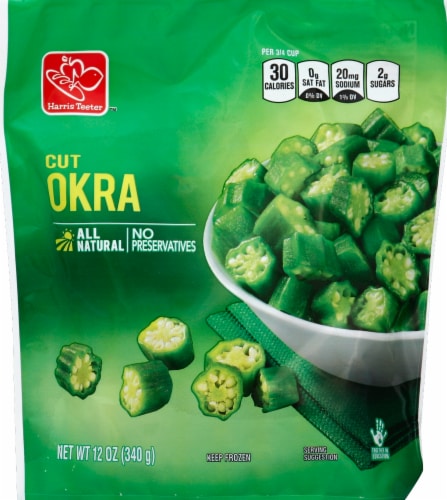 Harris Teeter™ All Natural Cut Okra Perspective: front
