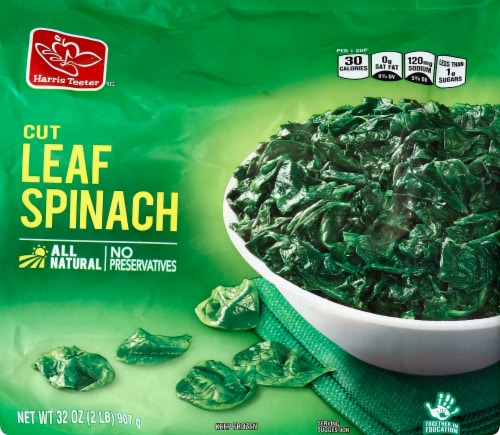 Harris Teeter™ Cut Leaf Spinach Perspective: front