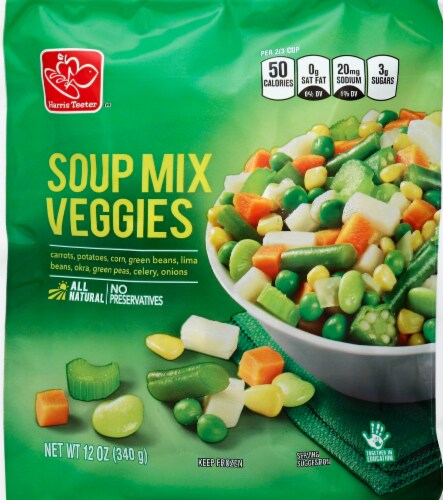 Harris Teeter™ Soup Mix Veggies Perspective: front