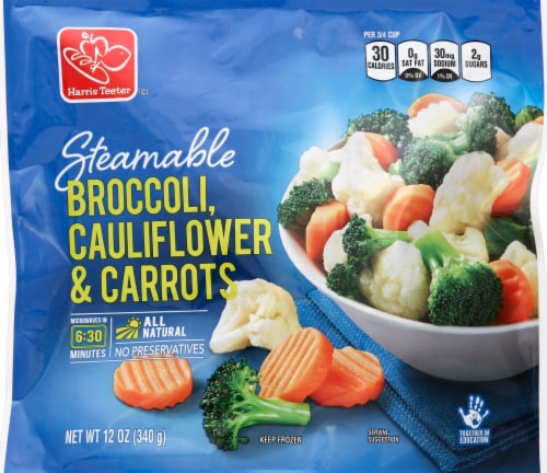 Harris Teeter™ Steamable Broccoli, Cauliflower, & Carrots