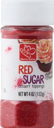 Harris Teeters™ Red Sugar Dessert Toppings Perspective: front