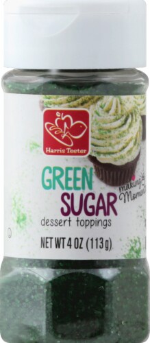 Harris Teeter™ Green Sugar Dessert Toppings Perspective: front
