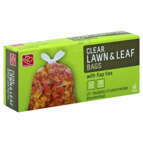 Harris Teeter™ White Lawn & Leaf Bags Perspective: front