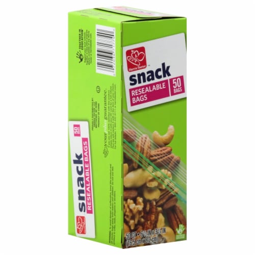 Harris Teeter™ Resealable Snack Bags Perspective: front