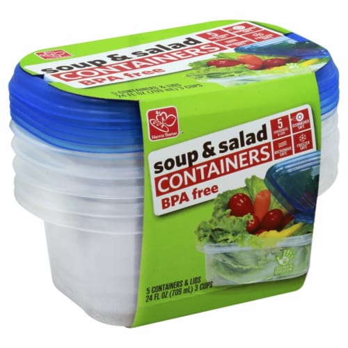 Rubbermaid Food Storage Container, 6 pc - Harris Teeter