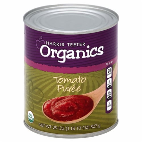 Harris Teeter Organics Tomato Puree Perspective: front