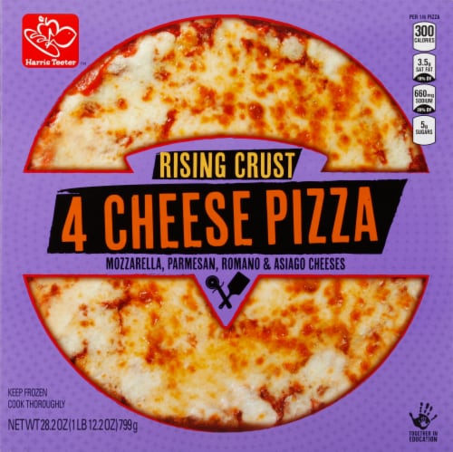 Harris Teeter™ Rising Crust 4 Cheese Pizza Perspective: front