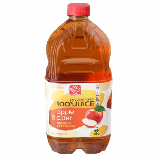 Harris Teeter™ No Sugar Added Apple Cider Perspective: front