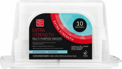 Harris Teeter™ Extra Strength Multi-Purpose Disposable Erasers Perspective: front