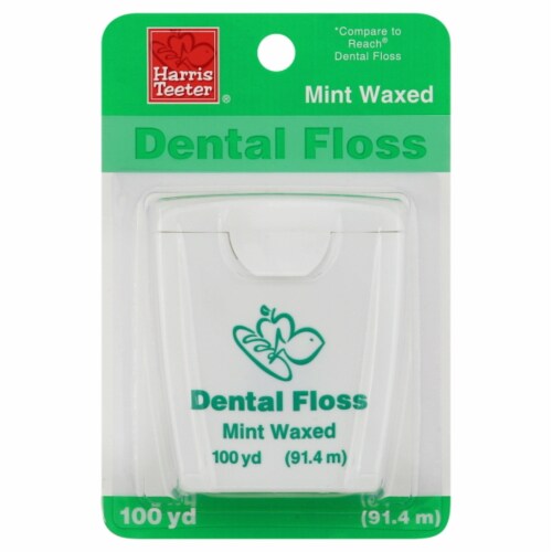Harris Teeter® Mint Waxed Dental Floss Perspective: front
