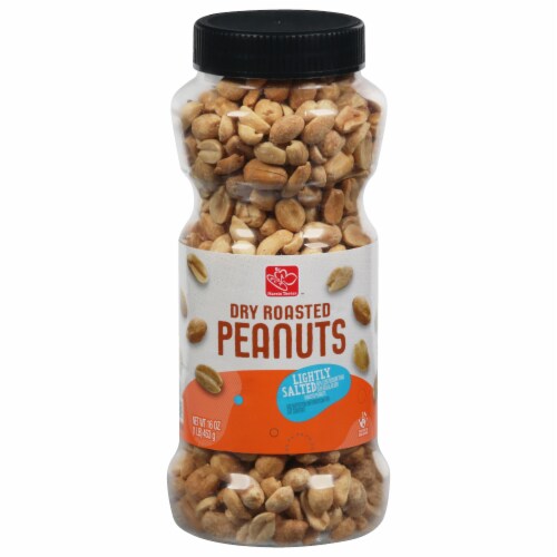 Harris Teeter™ Lightly Salted Dry Roasted Peanuts Perspective: front