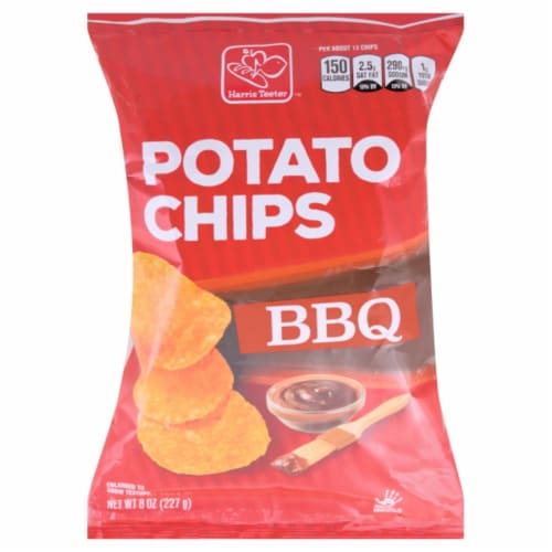 Harris Teeter™ BBQ Potato Chips Perspective: front