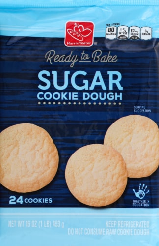 Harris Teeter™ Ready to Bake Sugar Cookie Dough Perspective: front
