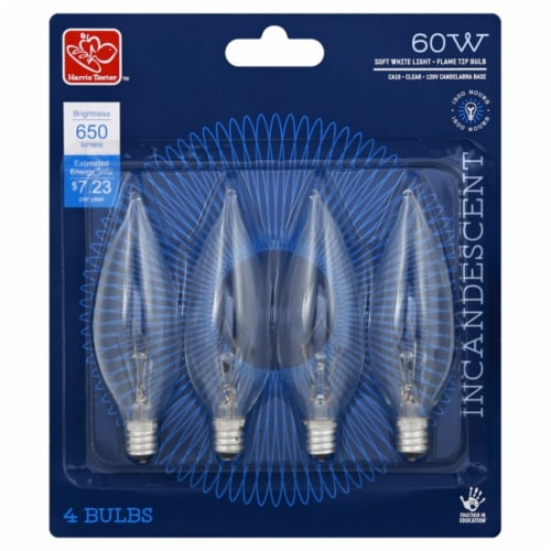 Harris Teeter™ 60-Watt Incandescent Light Bulbs Perspective: front