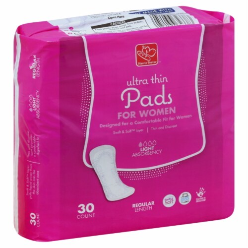 Harris Teeter™ Ultra Thin Light Absorbency Women's Incontinence Pads Perspective: front