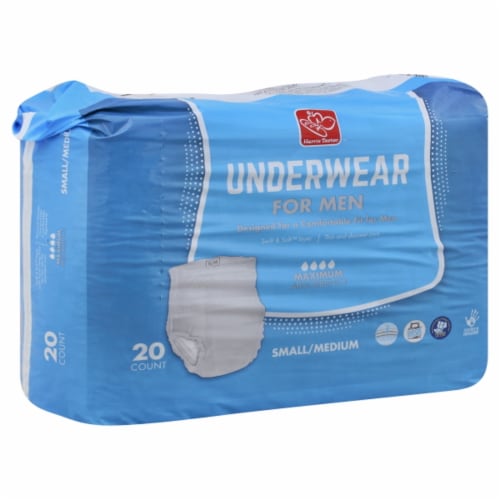 Harris Teeter™ Small/Medium Maximum Absorbency Men's Incontinence Underwear Perspective: front