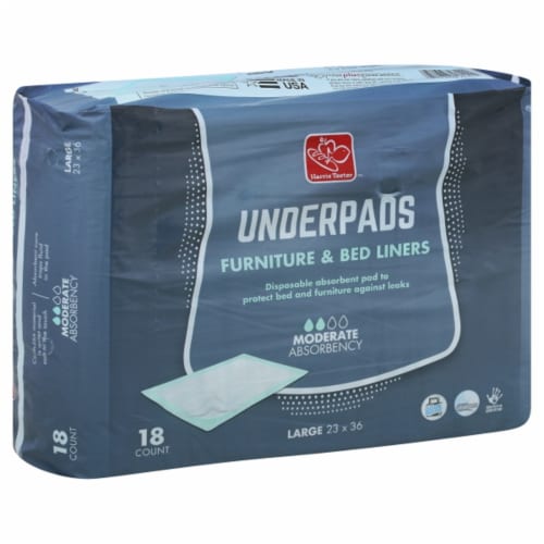 Large Disposable Incontinence Bed Pad 23 x 36 Inch (20 Count