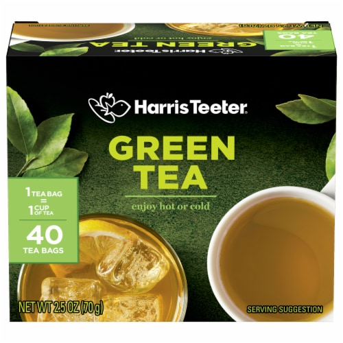 Harris Teeter® Green Tea Bags Perspective: front