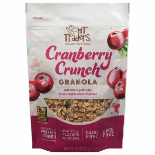 HT Traders Cranberry Crunch Granola Perspective: front