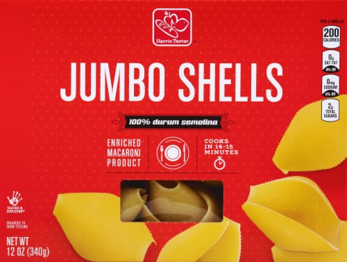 Harris Teeter™ Jumbo Shells Pasta Perspective: front