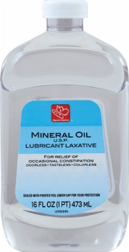 Harris Teeter™ Mineral Oil Lubricant Laxative Perspective: front