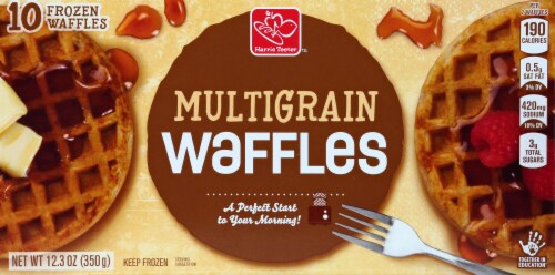 Harris Teeter™ Multigrain Frozen Waffles Perspective: front