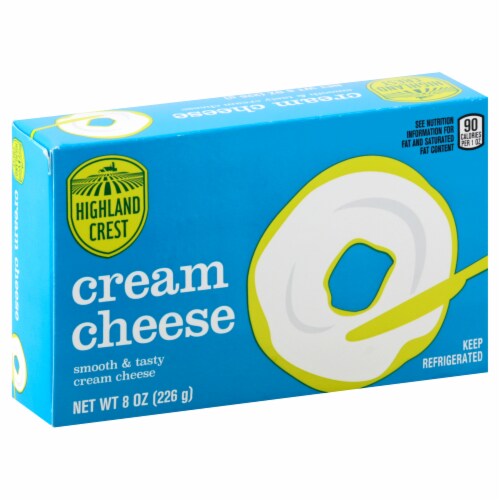 Highland Crest Cream Cheese Perspective: front