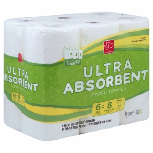 Harris Teeterâ„¢ Ultra Absorbent Select-A-Sheet Paper Towels Perspective: front