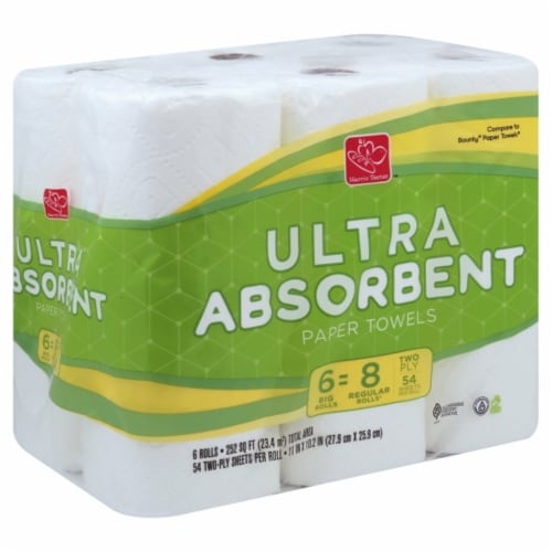 Harris Teeterâ„¢ Ultra Absorbent Paper Towels Perspective: front